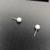 Silver needle, universal earrings, silver 925 sample, 2024 years, internet celebrity, wholesale