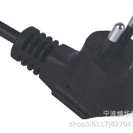厂家供应泰国认证的泰国插头电源线XH083A欧洲插头线产品图片大全