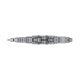 Ocean-going battleship building blocks military destroyer battleship assembled toy model compatible with Lego moc small particles