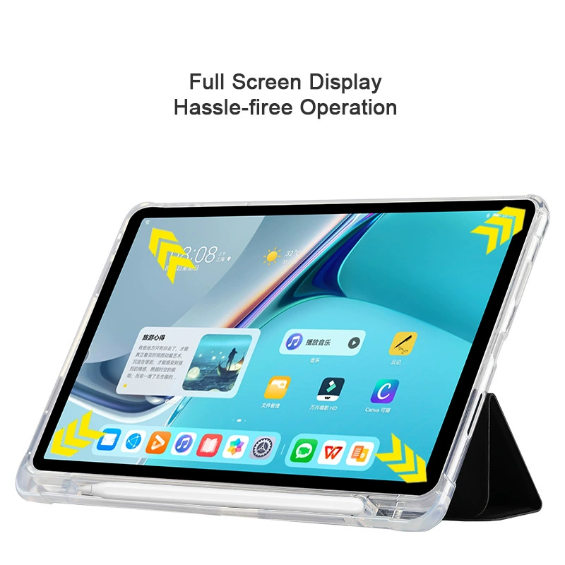 Подходит для Huawei MatePad11.5s боковой слот для пера, защитный чехол для VIVO, кожаный чехол для Xiaomi 7pro Shin-shi 10.6