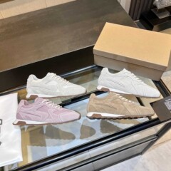 AH顶板复古阿甘鞋2025秋新款真皮耐磨百搭运动休闲时尚带德训鞋女