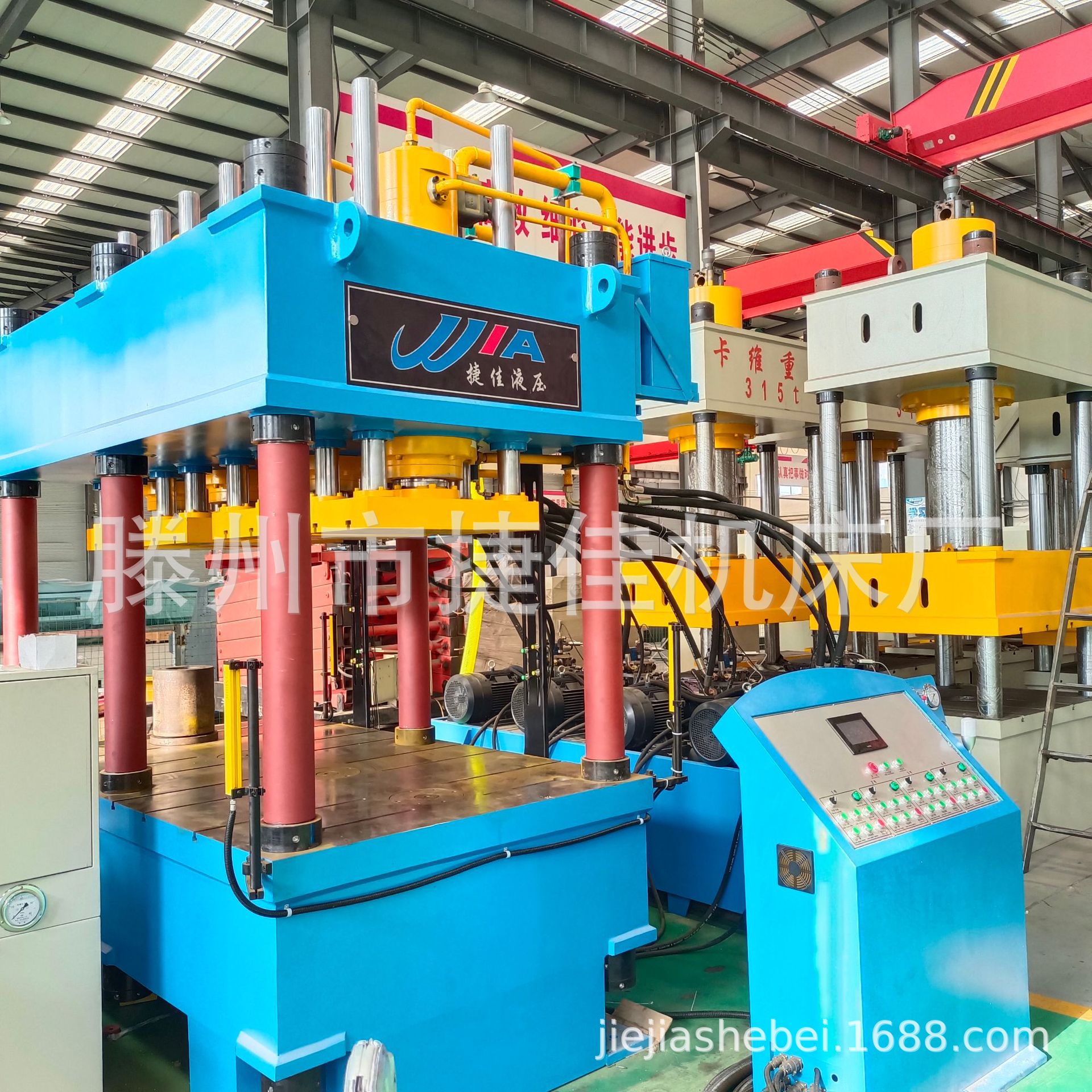 1000t三格化粪池生产专用设备，双瓮化粪池成型设备 拉伸机