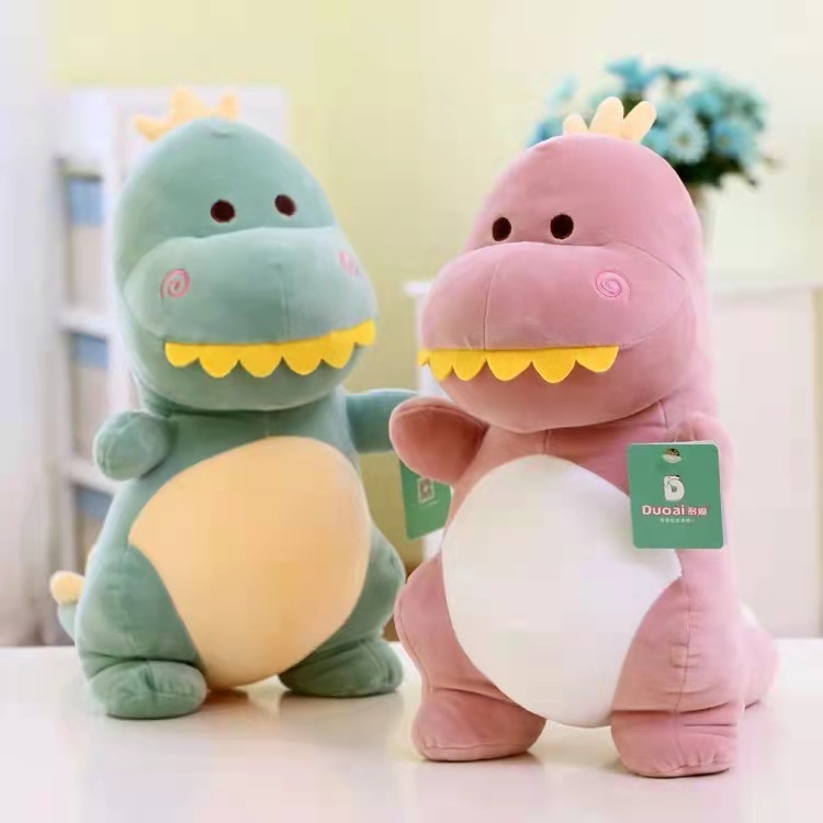 Cute dinosaur green 25 cm