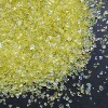 Glass gravel - earthy yellow