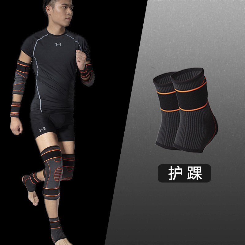 Protector de baloncesto conjunto completo de equipos deportivos para hombres rodillas entrenamiento militar táctico rodilla codo brazalete conjunto