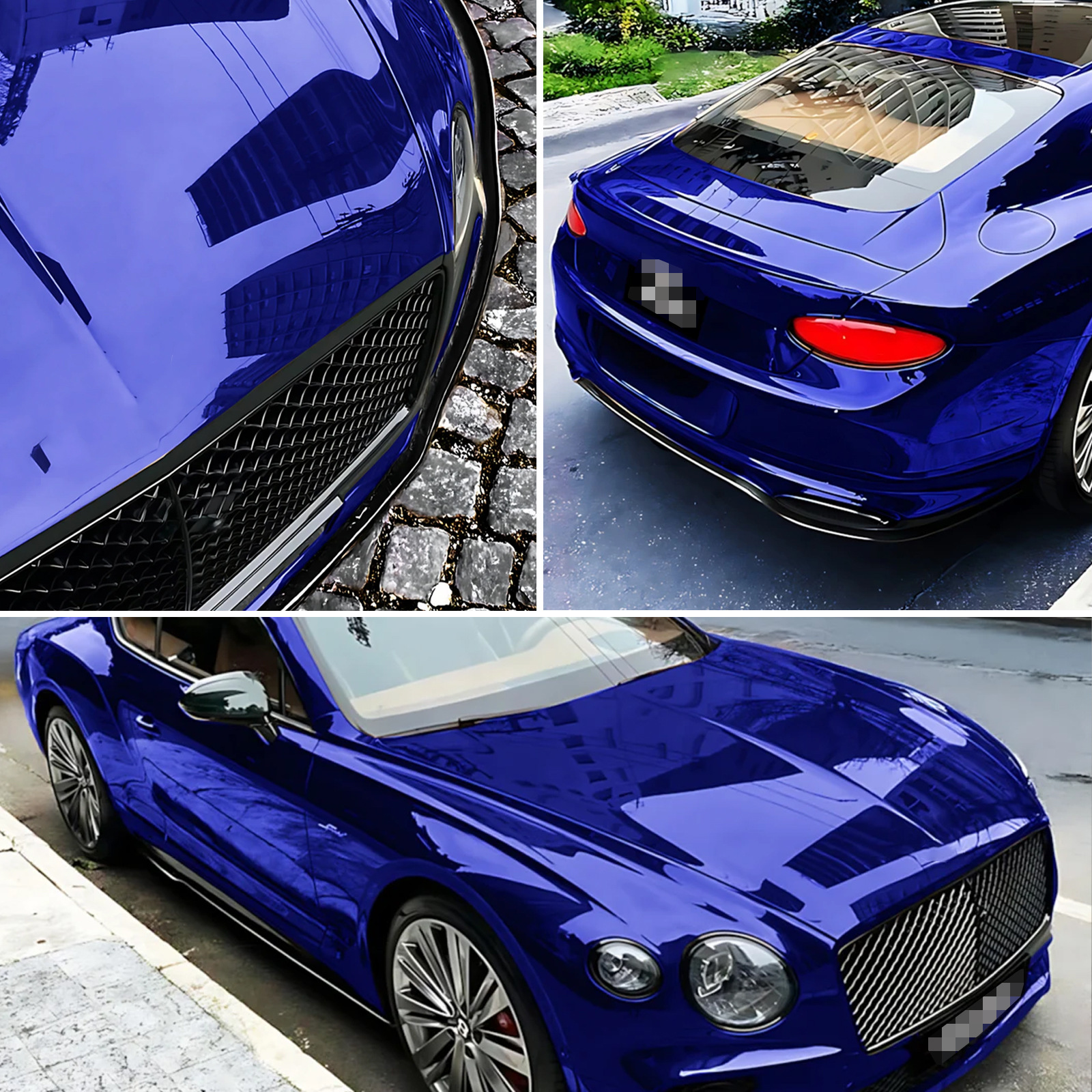 Cross-Border Supply of High-Quality Tpu Color-Changing Film Ppf Royal Blue Car Color-Changing Protective Film Anti-Scratch Heat Repair