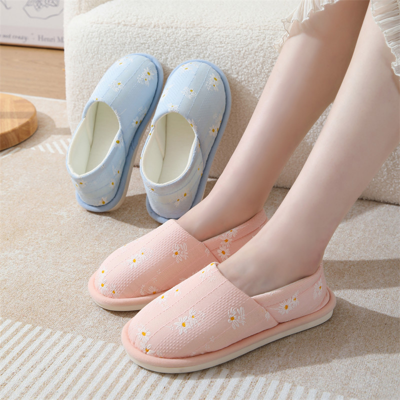 Winter Maternity Warm Cotton Slippers Wholesale Confinement Shoes Bag Heel Postpartum Non-Slip Autum Women's Confinement Slippers All-Inclusive