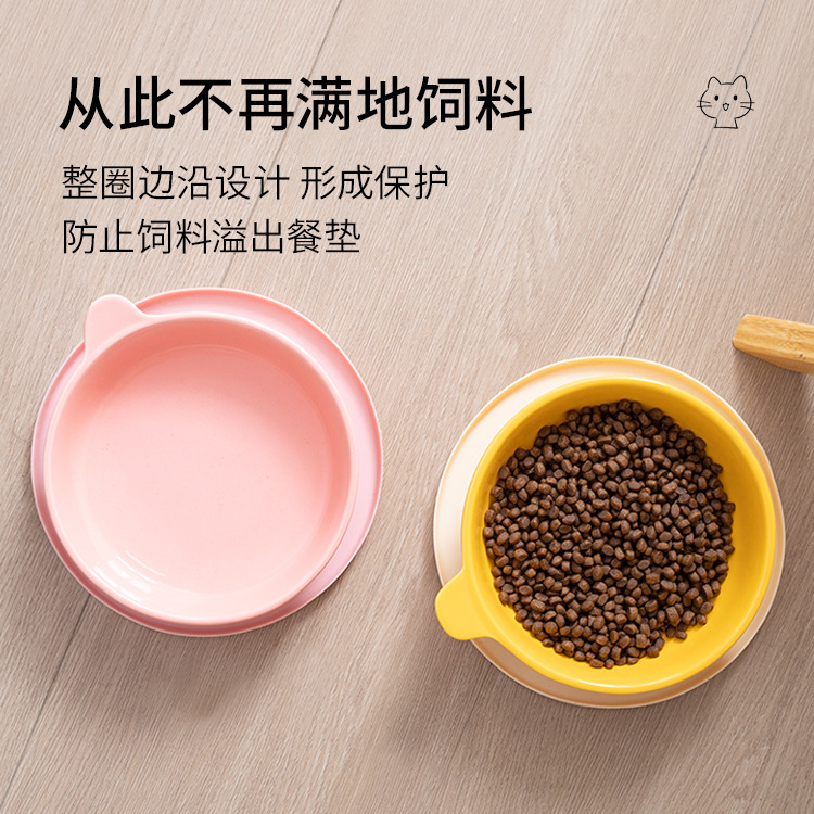 ペット用食器マット、漏れ防止、防水、滑り止め、汚れに強く、洗濯可能、猫と犬の食器用、汎用ゴムマット、卸売|undefined