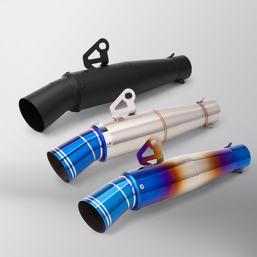 Motorcycle Modified Gp76 Tail Section Universal Exhaust Pipe 450Sr 800Nk Ninja400 Cbr400