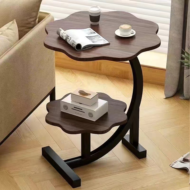 Procesamiento personalizado de sofá en forma de pétalos de mesa de té sala de estar armario casero armario dormitorio mesa pequeña