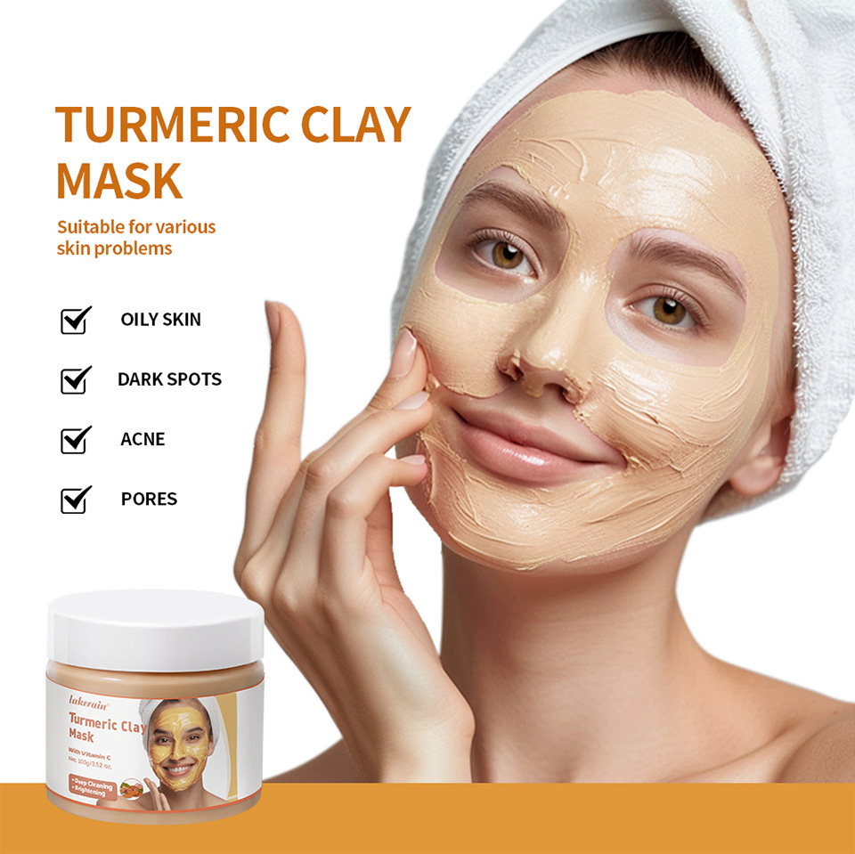 Lakerain Vitamin Mud Mask Pore Cleansing Mask Mud application type Specification drawing