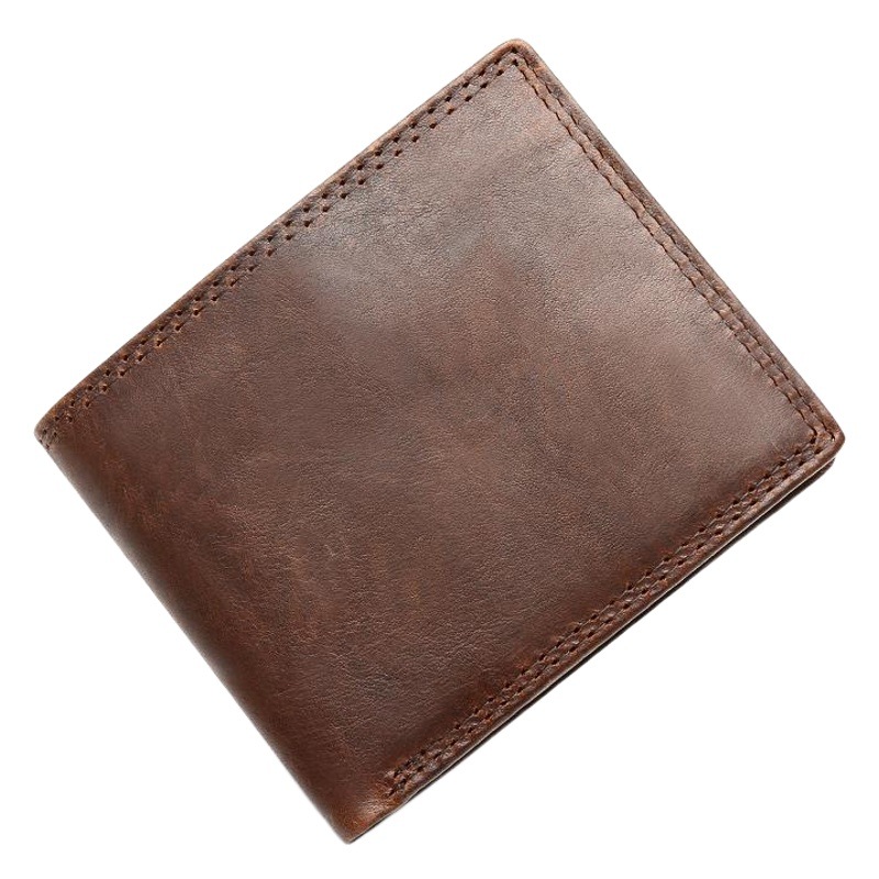 First-Layer Cowhide Men's Clutch Bag, Large Capacity, Multiple Card Slots, Coin Purse, Genuine Leather Wallet, Wallet, Credit Card Storage