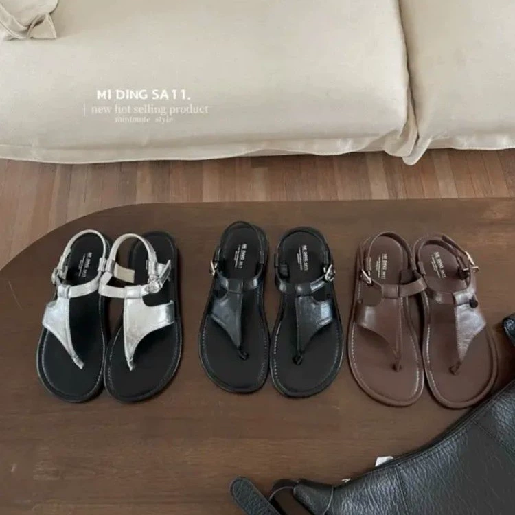 Summer retro universal small design sandals, 2024 years