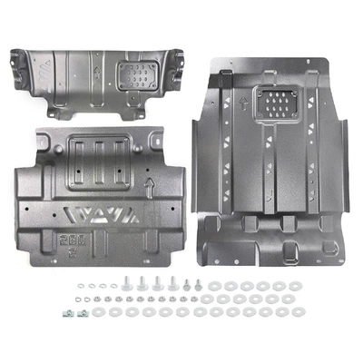 Car Modification Parts Splash Digər kuzov və aksesuarlar - engine-gearbox-water-tank-guard-plate-three-piece-set