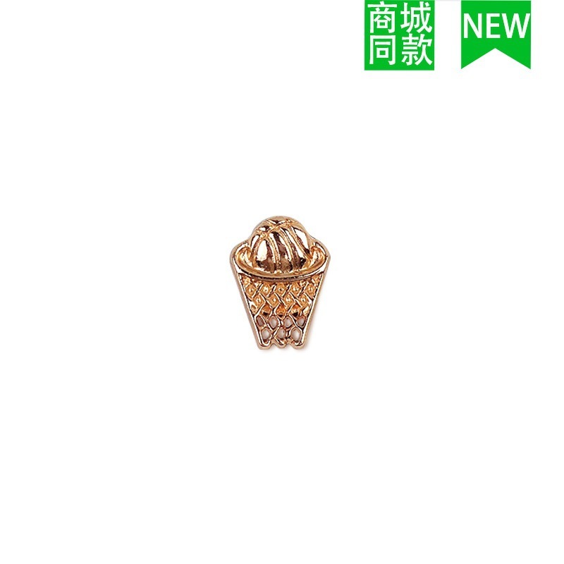 クロスボーダー卸売新しいクロックスアクセサリー靴バックル金属レターチェーン適応クロス靴花 DIY アクセサリー|undefined