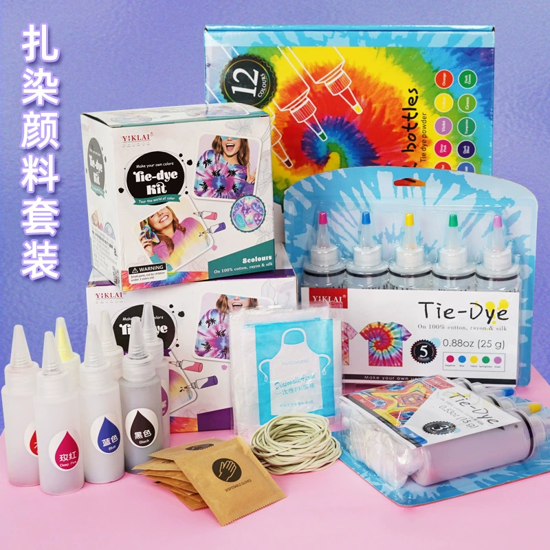 Pigment set for children and adults for early age handmade