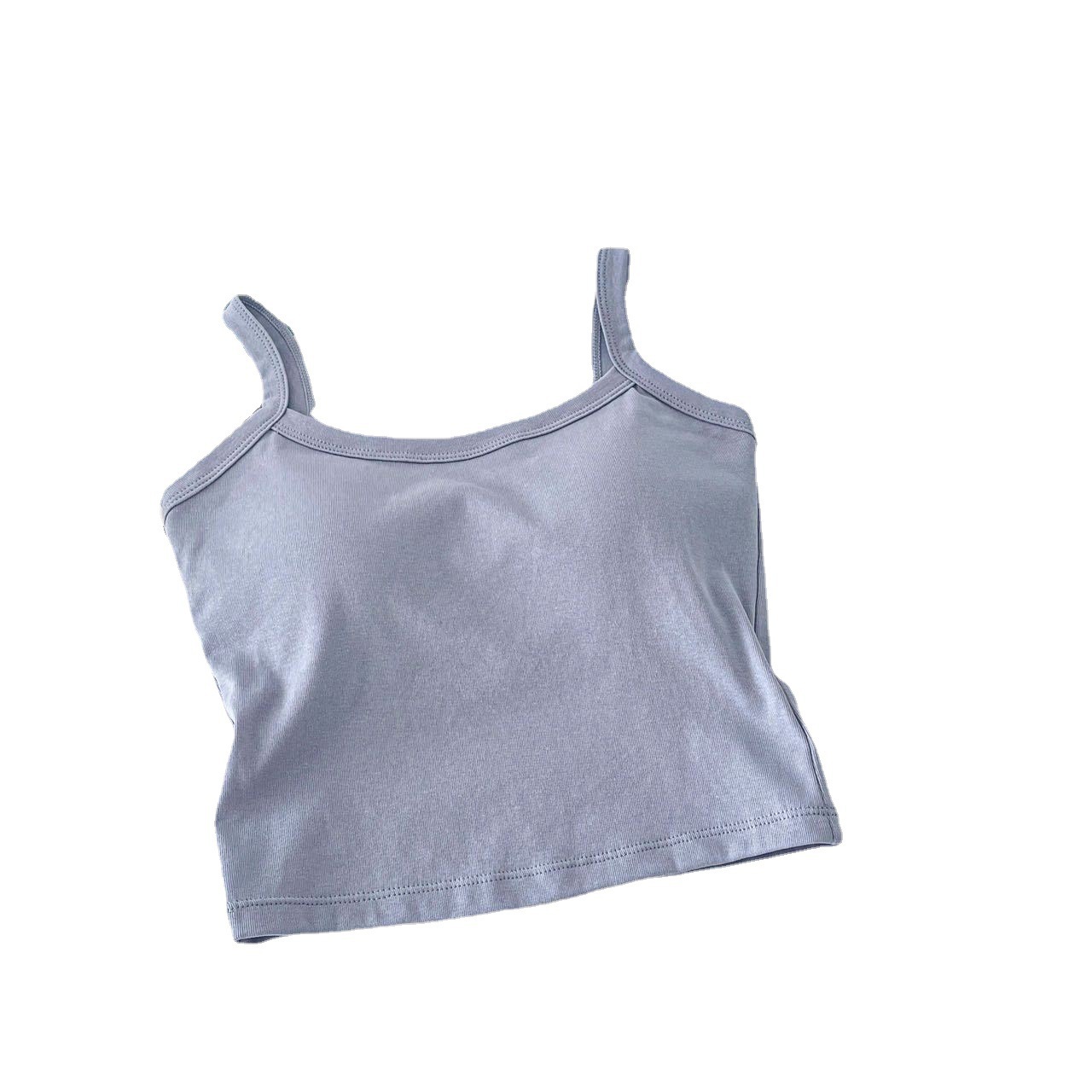 Belleza espalda camisola desgaste interior de las mujeres anti-Exposición con almohadilla en el pecho fijo integrado Copa envuelto pecho todo partido bottoming chaleco