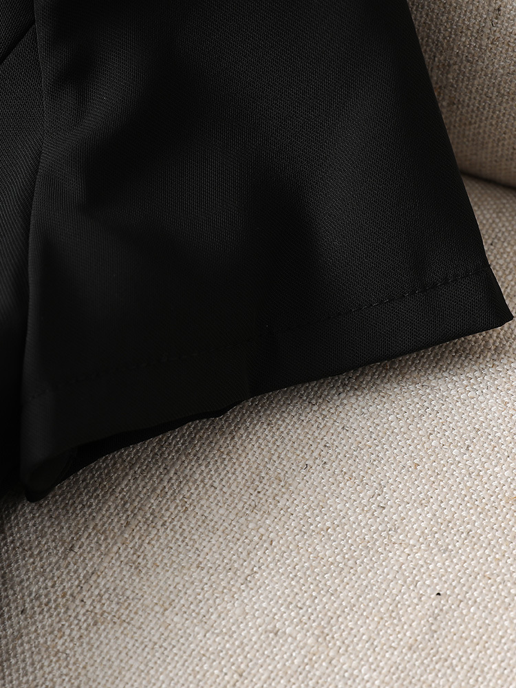 Women's Clothing Professional black suit jacket thin short sleeve temperament summer new professional suit suit lady work suit_mkmklike.com