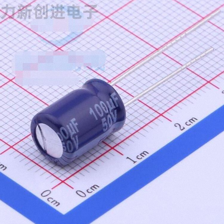 ECA1HM101描述100uF 50V电解电容器