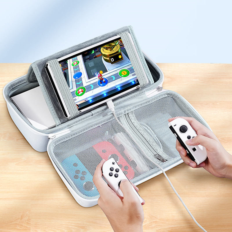 Suitable for switch storage bag charger NS endurance version TV base protection box with bracket cassette carrying case