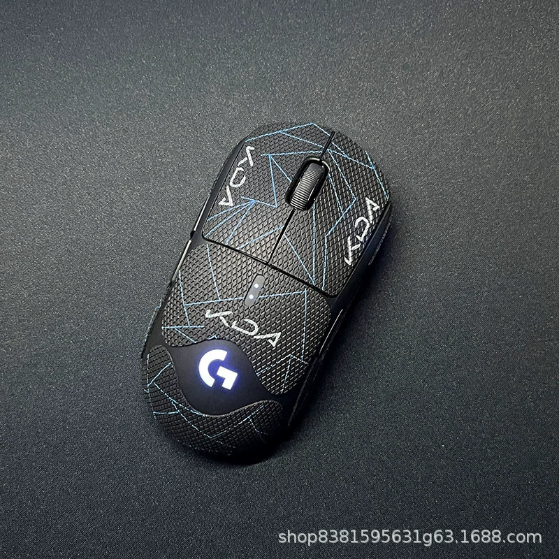 Противоскользящая наклейка для мыши Logitech GPW первого и второго поколения, совместимая с GPROX, всесторонняя впитывающая пот пота, антипотовая наклейка из кожи ящерицы