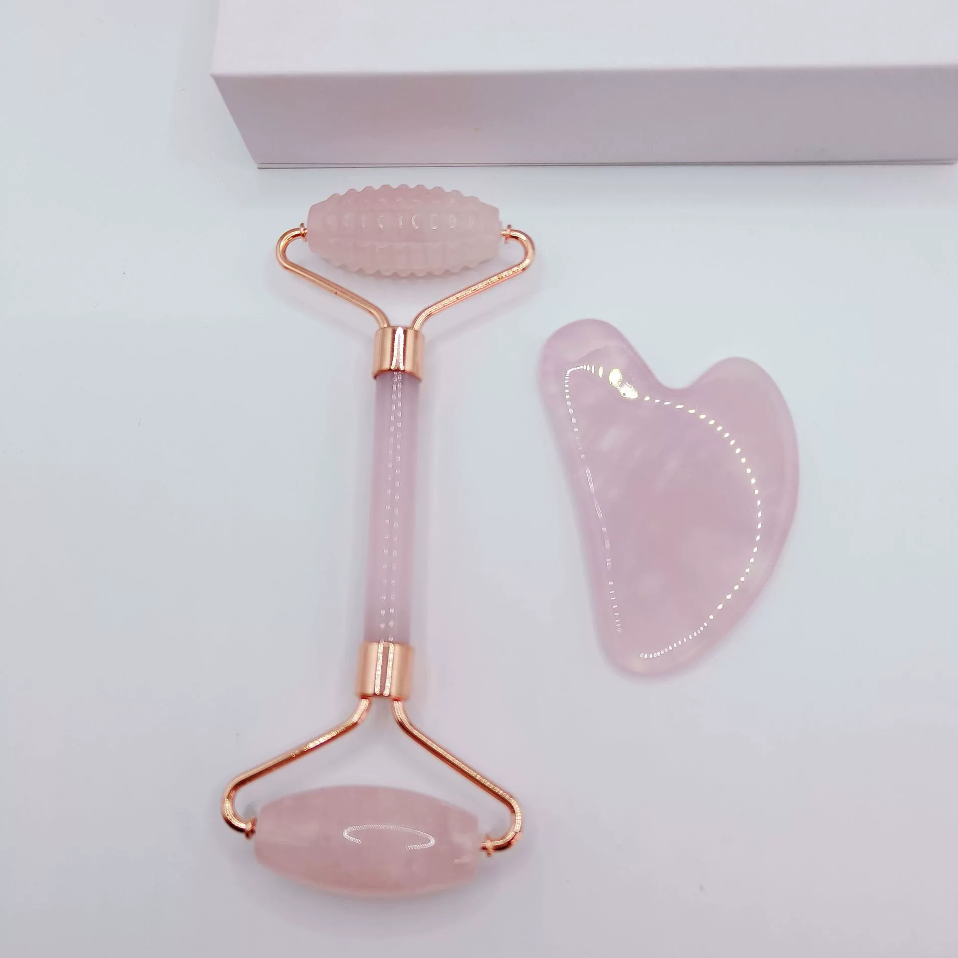 Crystal, double-sided massager jade, wholesale