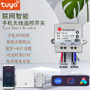 One Piece Drop Shipping Private Model Spot Wifi Bluetooth Dual-Mode Controller Switch 220 Electric Light Mobile App Wireless Remote Control