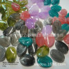 12-18mm oval twist-shaped cloud color imitation jade bead color oval chip beading material