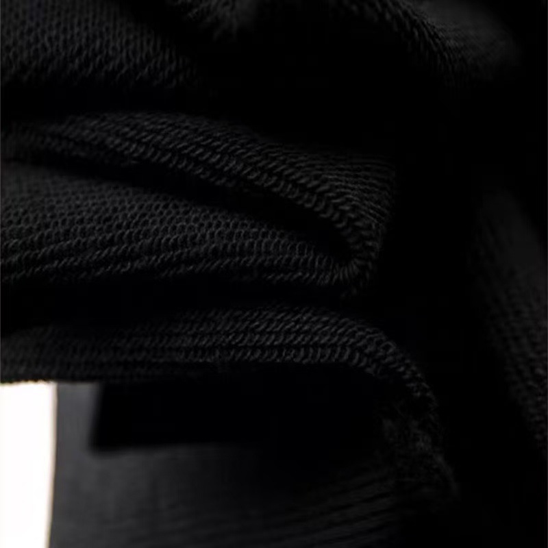 블랙 011 라운드넥 라지 테리 스타일