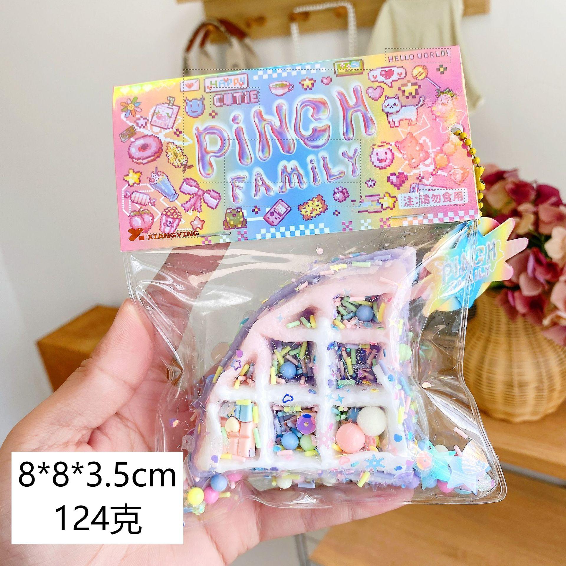 Juguete antiestrés suave tipo donut, un mágico juguete antiestrés suave.