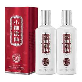 小糊涂仙酒 小糊涂仙金酱酒坊5 酱香型白酒53度500ml*6瓶整箱