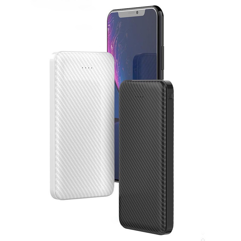 Fuente de alimentación portátil al aire libre caja de fibra de textura doble entrada de gran capacidad de potencia 5w suministro de fabricantes