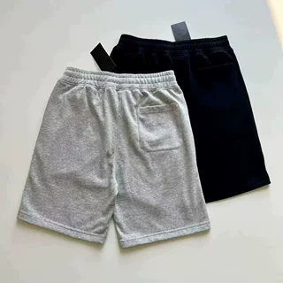 现货高版本巴黎B家 夏季新款篮球系列LOGO刺绣短裤男女同款五分裤