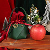 Apple, Christmas handheld velvet gift box, protective amulet, Birthday gift