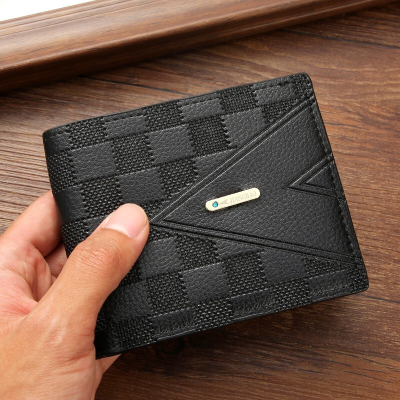 2025 new arrival factory-direct men's wallet, short business money clip, horizontal youth cardholder with affordable luxury and multi-card slots 2025 new arrival factory-direct men's wallet, short business money clip, horizontal youth cardholder with affordable luxury and multi-card slots