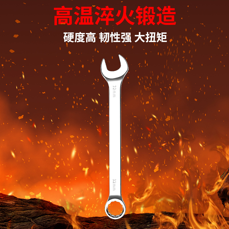 Juego de llaves inglesas de doble propósito genuino con bolsa, juego completo de llaves Torx de grado industrial, kit de herramientas, juego completo de llaves inglesas de boca fija