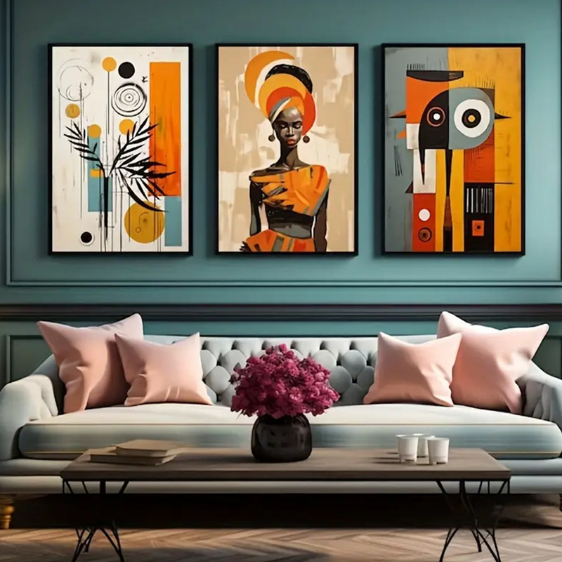 Modern Living Room Home Decor Paintings, Foreign Trade Wall Art Pictures, Calligraphy Hanging Paintings, Posters, Prints, Allah Oil Paintings