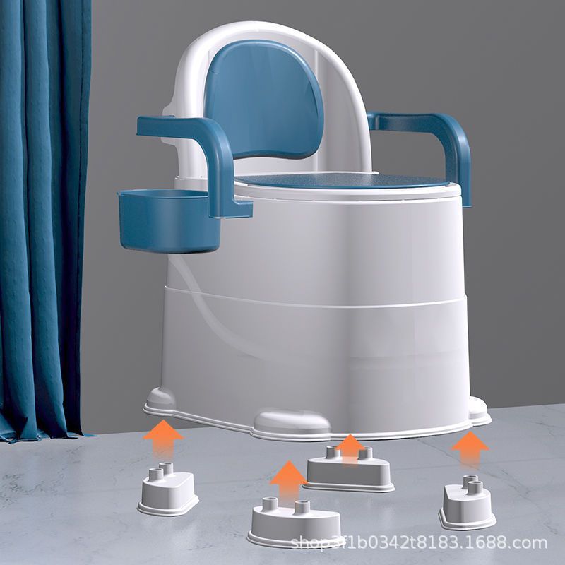 Portátil anciano inodoro interior desodorante mujeres embarazadas hogar inodoro portátil orinal adulto inodoro silla