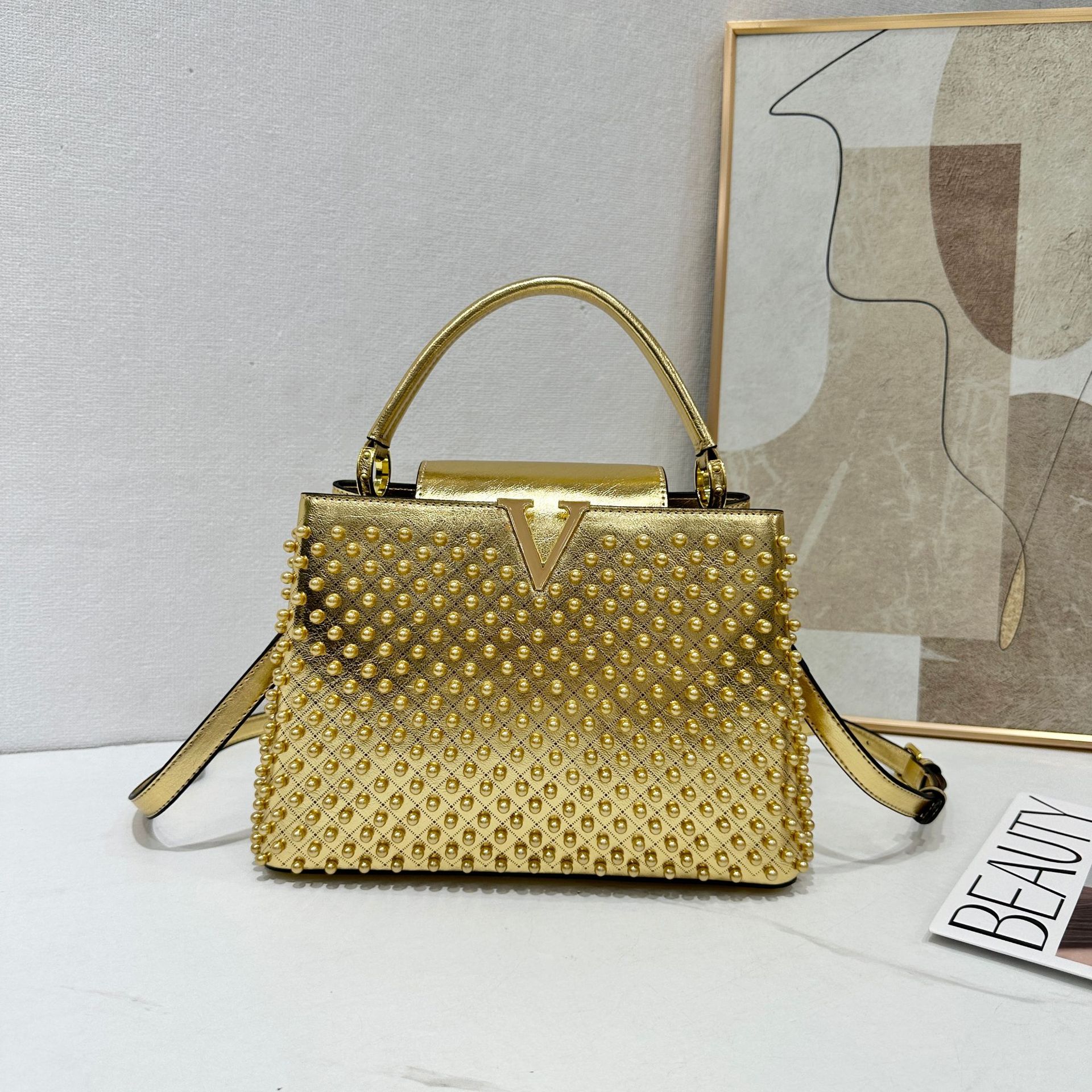 Fashion Women's Shoulder Bag Classic Top Handle Wallet Stylish Crossbody Bag With Shoulder Strap Work Commuter Bag_voghion.com