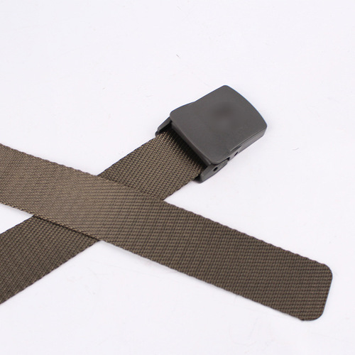Student Nylon Tactical 07 Woven Belt for Men Outdoor Labor Safety Canvas Military Training Belt Wholesale