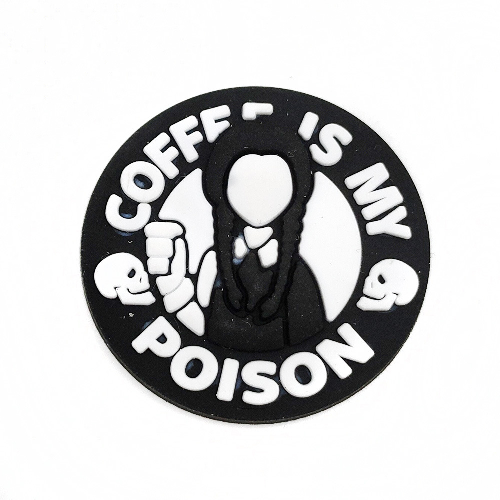 Serie de TV americana miércoles agujero zapatos zapato flor zapato hebilla desmontable flor zapato hebilla agujero zapatos Decoración