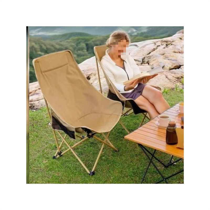 Moon Chair Outdoor Chair Portable Camping Fishing Stool Beach Chair Recliner