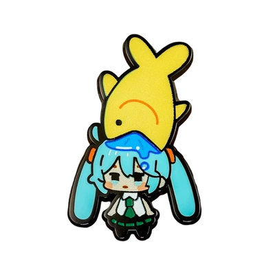 enamel badge, cute cartoon accessory | Yaxa sancaqları