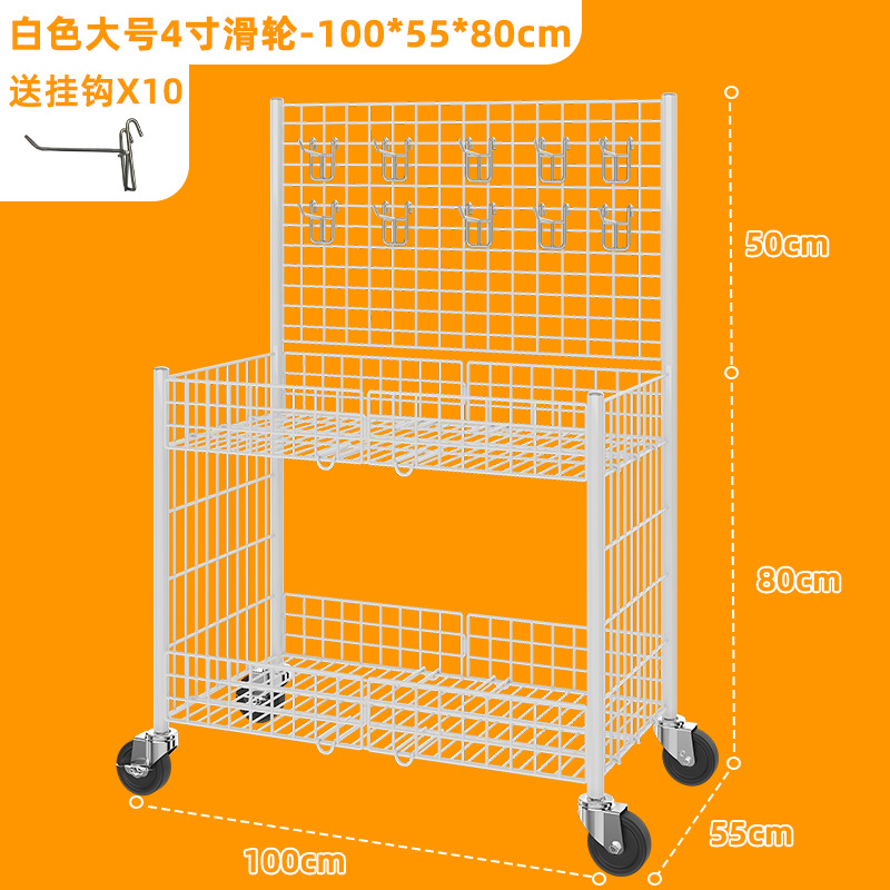 흰색 대형 + 배플이 있는 내마모성 풀리 4inch개 [핫 추천]