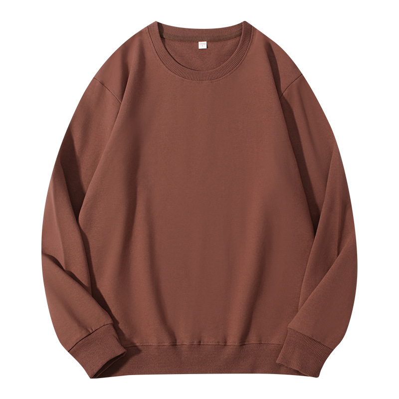 Algodón cuello redondo suéter hombro bottoming camisa pequeña Terry Primavera y otoño plataformas de red de acoplamiento al por mayor y al por menor en stock