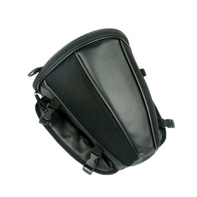Cross-Border Water-Repellent Motorcycle Tail Bag, Fuel Tank Bag, Rider Motorcycle Rear Seat Bag, Motorcycle Travel Equipment, Riding Bag (Motorcycle trunk) - tail-bag-grid-style