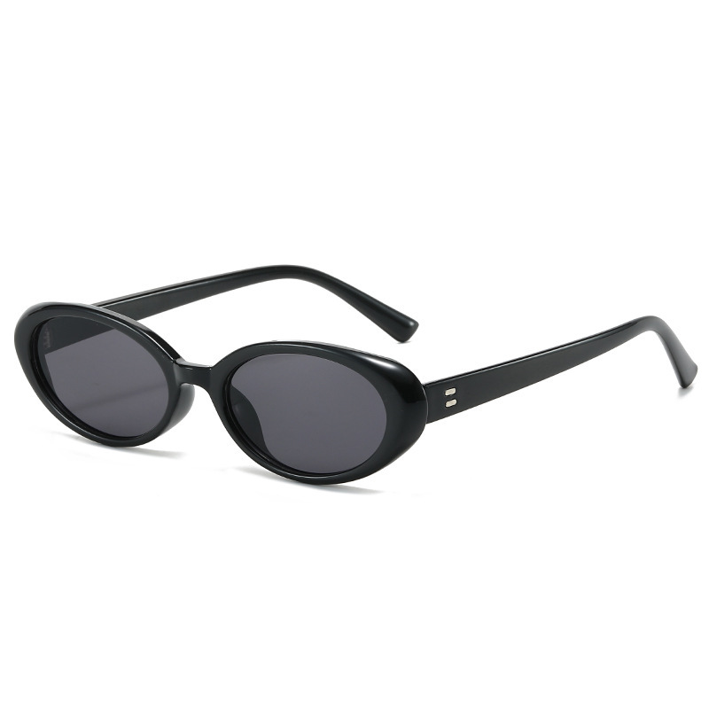 5035 UV-proof glasses retro oval small frame sunglasses Women's European and American fashion online hot sunglasses