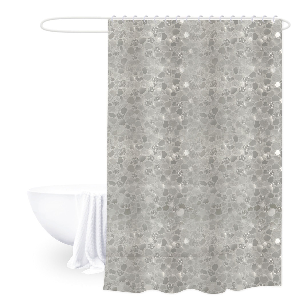 180*180 fábrica directa de PEVA baño impermeable Cortina de ducha transparente 3D Cortina de ducha cortina de puerta de baño cortina a prueba de moho