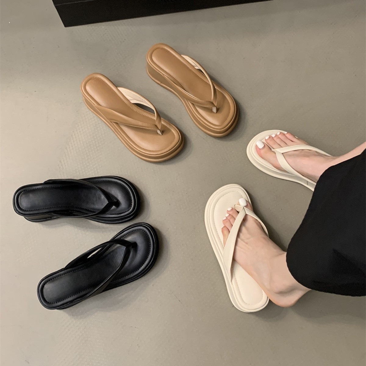 Flip flops platform