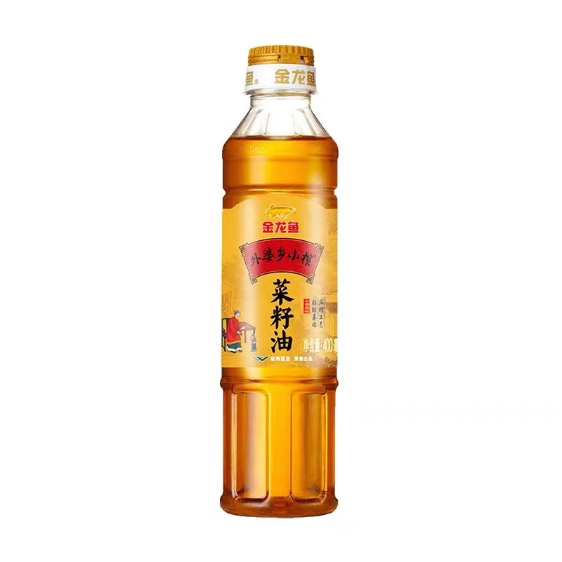 金龙鱼外婆乡小榨菜籽油400ML